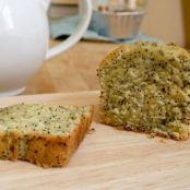 Lemon Poppy Seed Poundcake with 2 glaze options