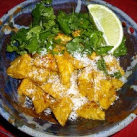 Orange Pan-Glazed Tempeh