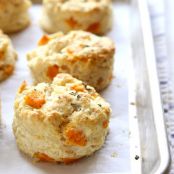 Butternut Squash and Rosemary Biscuits