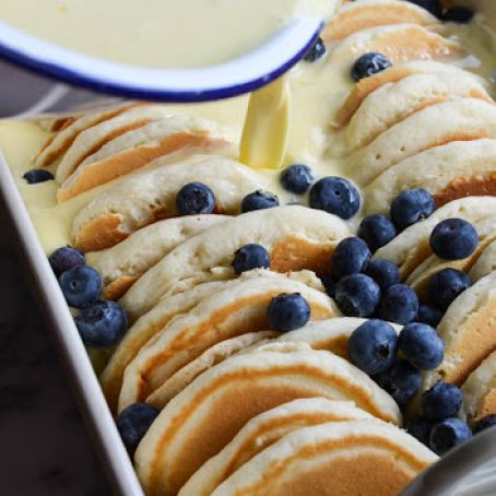 Breakfast - Blueberry Pancake French Toast Bake