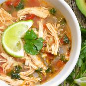 Slow-Cooker Mexican-Style Chicken and Hominy Stew