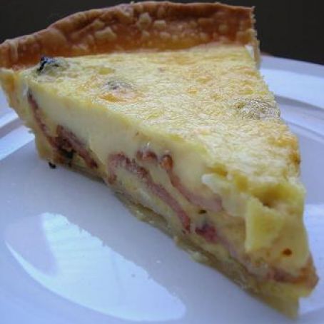 Cheese & Bacon Quiche