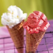 Strawberry-Buttermilk Gelato