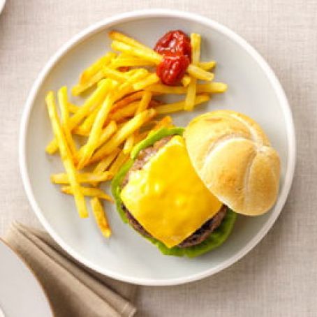 Mushroom Cheeseburgers