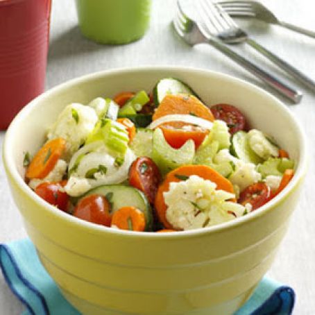 MARINATED FRESH VEGETABLE SALAD