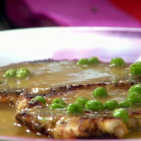 Chicken Paillard with Curry Gravy