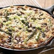 Asparagus & Cheese Frittata
