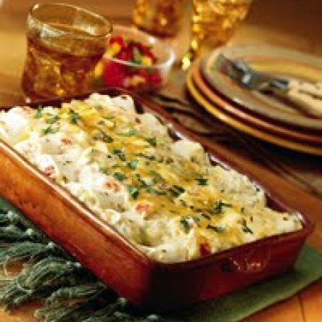 Creamy Chicken and Chile Enchiladas