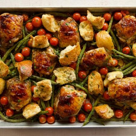 Italian Chicken Sheet Pan Supper (Pioneer Woman)