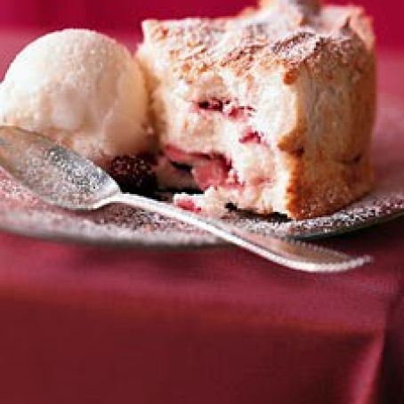 Angel Food Swirl Cake