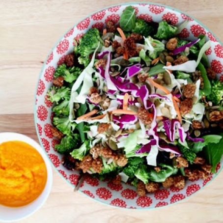Carrot Ginger Dressing and a South Beach Salad