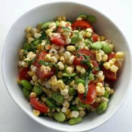 Salad -Toasted Corn, Cherry Tomato & Edamame