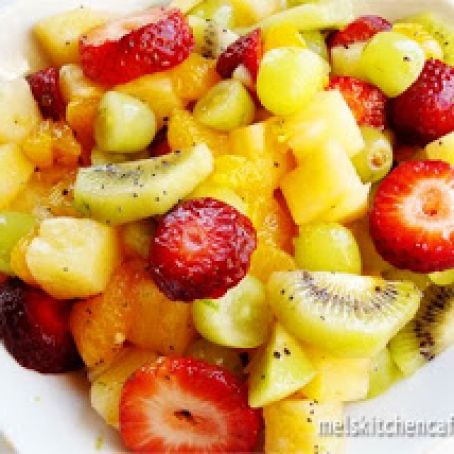 Honey Lime Fruit Salad