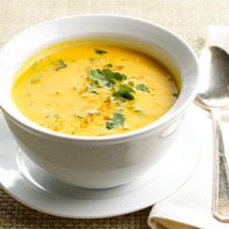 Curried Butternut Squash Soup