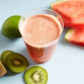 Kiwi-Watermelon-Lime Juice