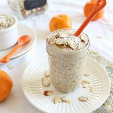 Orange Infused Overnight Steel Cut Oats