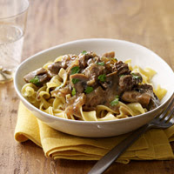 Slow Cooker Beef Stroganoff