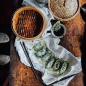This Rawsome Vegan Life: KALE + EDAMAME DUMPLINGS w/ SIMPLE DIPPING SAUCE