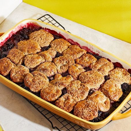 One-Bowl Blackberry Cobbler