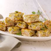 Savory Smoked Bacon, Corn, & Fontina Pie