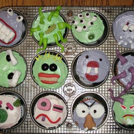 Monster Cupcakes