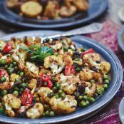Cauliflower with Peas