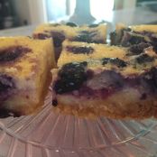 Blueberry Pie Bars, GF