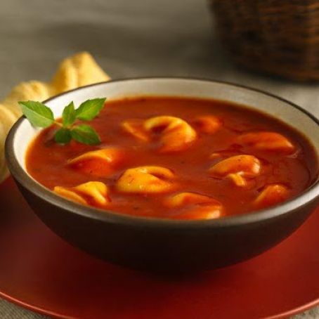 Tomato Tortellini Soup