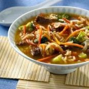 Teriyaki Beef Soup