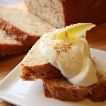 BREAD - Toasted Coconut Pear Bread