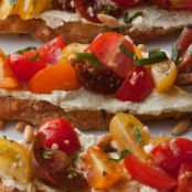 Tomato Crostini with Whipped Feta | Ina Garten