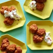 Chicken Bites, Spicy Fried  with Derby Dip