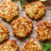 Cheesy Chicken Fritters
