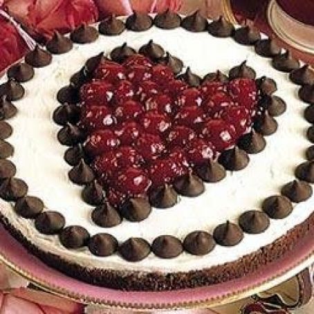 Chocolate and Cherries Fudge Torte