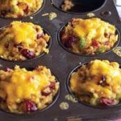 Cheesy stuffing cups