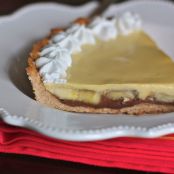 DAIRY FREE BLACK BOTTOM BANANA CREAM PIE