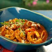 Grilled Shrimp with Tomato and Feta