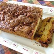 Cinnamon Streusel Quick Bread