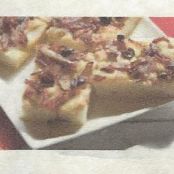 MA Focaccia with. Herbs and Taqqiasca Olives