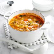 Hearty Italian White Bean Soup Recipe