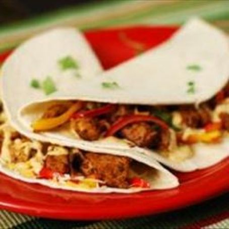 Pork Tenderloin Fajitas
