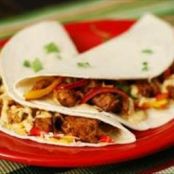Pork Tenderloin Fajitas
