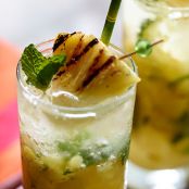 Grilled Pineapple Mojito