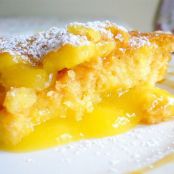 Warm Lemon Pudding Cake (Cake Mix)