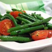 Green Beans with Cherry Tomatoes