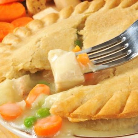 Easy Chicken Pot Pie with Pie Crust