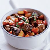Beef Rib Eye and Vegetable Stew