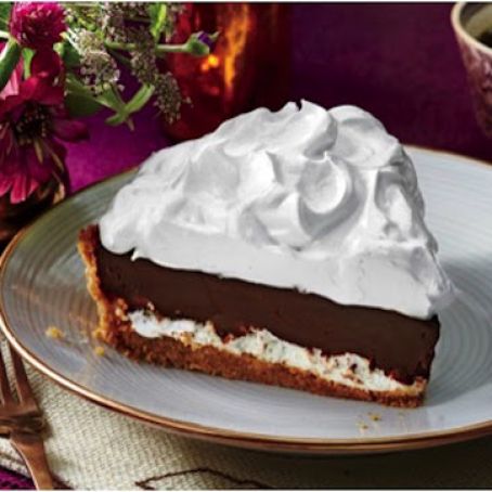 Over the Moon Chocolate Pie 