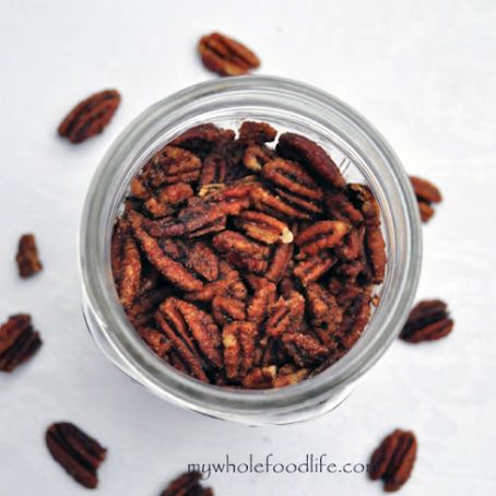 nut/candy - Slow Cooker Maple Glazed Pecans