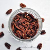 nut/candy - Slow Cooker Maple Glazed Pecans